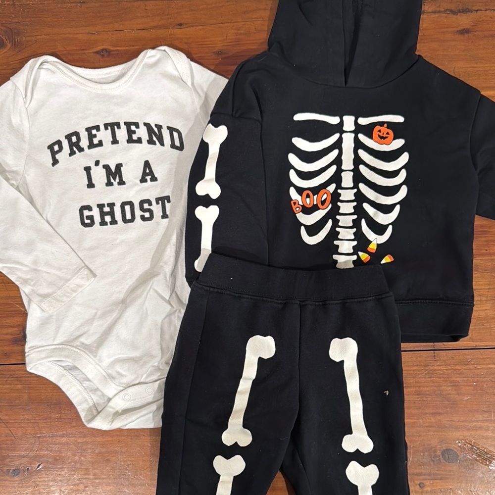 Little Boys Halloween Outfit Bundle